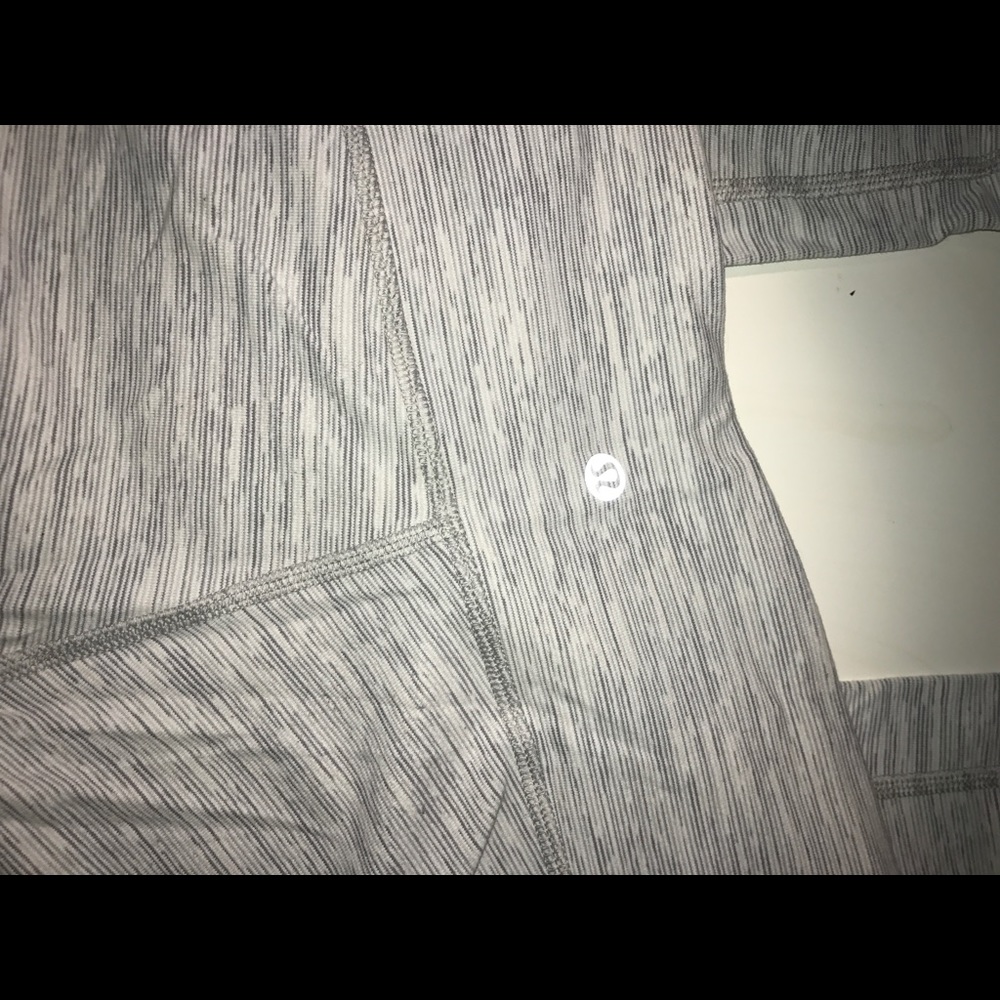 Offwhite/Grey Lululemon Full Length Leggings - image 4